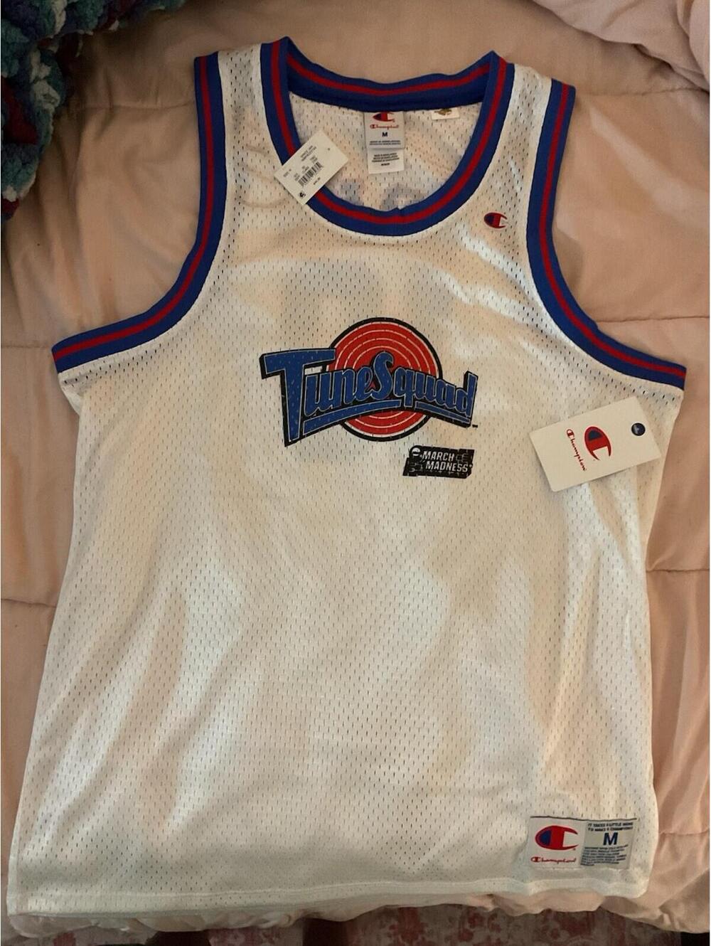 NWT Space Jam X Champion NCAA Tune Squad March madness